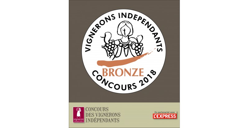 Médaillé au concours des vignerons indépendants